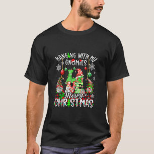 Hangen met mijn Gnomies Vrolijke Kerstverlichting T-shirt