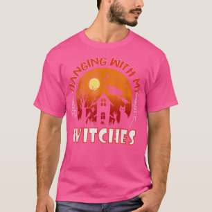 Hangen met mijn heksen - Funny Halloween Costume T-shirt