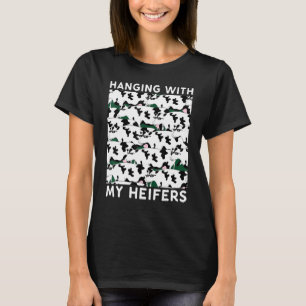 Hangen Met Mijn Koeien Koe T-shirt