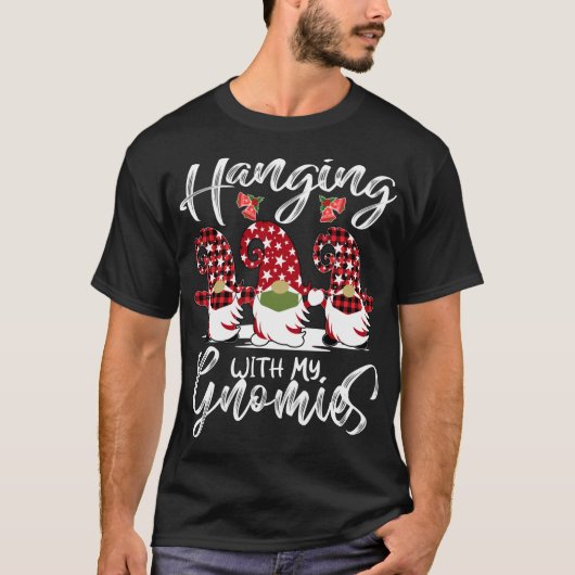 Hangen met mijn leraar Christma uit de vierde klas T-shirt (Voorkant)