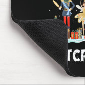 Hangen met mijn Nutcrackers Squad kerstballet Muismat (Hoek)