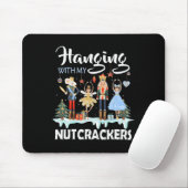 Hangen met mijn Nutcrackers Squad kerstballet Muismat (Met muis)