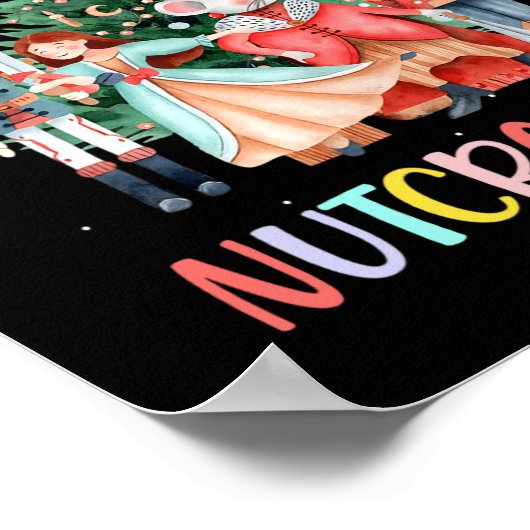 Hangen met mijn Nutcrackers Squad kerstballet Poster (Hoek)