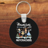 Hangen met mijn Nutcrackers Squad kerstballet Sleutelhanger (Voorkant)