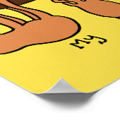 Hangen met mijn slomies poster (Hoek)