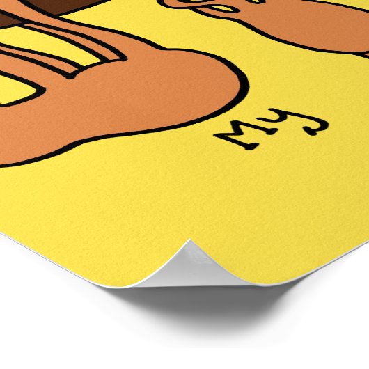 Hangen met mijn slomies poster (Hoek)