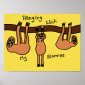 Hangen met mijn slomies poster (Voorkant)