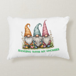 Hangen met My Gnomies Accent Pillow Kussen
