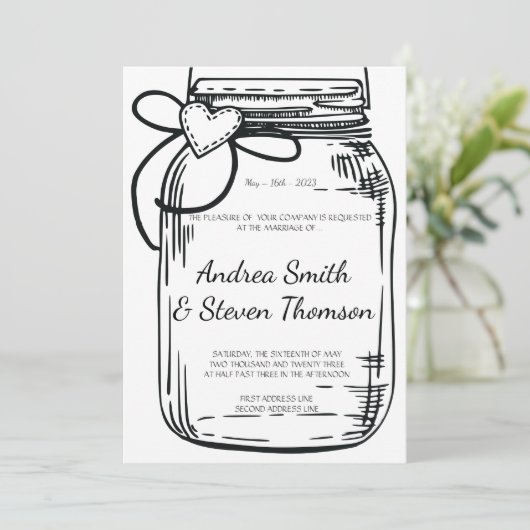 Hangen Metsen Pot Kaart (Staand voorkant)