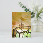 Hangen op briefkaart (Staand voorkant)