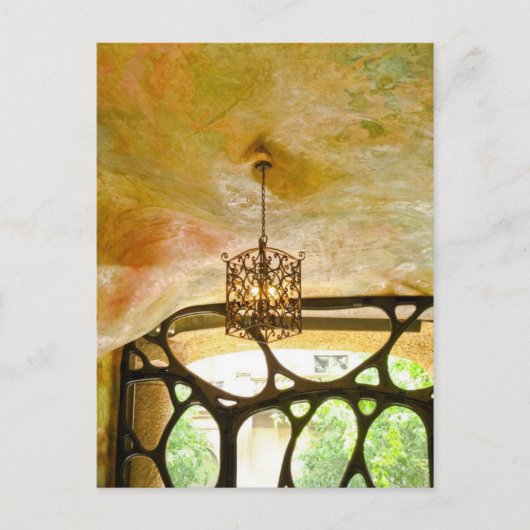 Hangen op briefkaart (Voorkant)