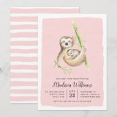 Hangen rond | Sleuf voor babyschoeisel Kaart (Voorkant / Achterkant)