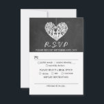 Hangend Collectie van de Hart Tree Chalkboard Wedd RSVP Kaartje<br><div class="desc">Dit krijtbord bruiloft collectie is ideaal voor elk stel van plan een romantisch huwelijksfeest. Deze RSVP-kaarten kunnen worden gepersonaliseerd voor uw speciale gelegenheid en zou de perfecte antwoordkaart maken voor elke bruiloft,  vrijgezellenfeest,  verlovingsfeest,  verjaardagsfeestje en nog veel meer. Overeenkomende bruidsartikelen zijn te vinden in het collectie.</div>