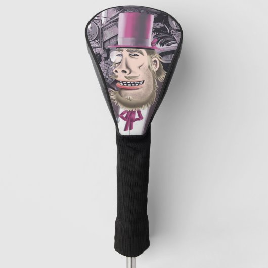 Hangend Met Hyde golfclub bestuurder hoofddeksel Golfheadcover (Voorkant)