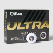 Hangend met Hyde Wilson Ultra golfballen 12 pk (Verpakking)