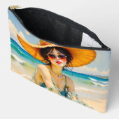 Hangend op het strand etui (Open)