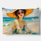 Hangend op het strand etui (Achterkant)