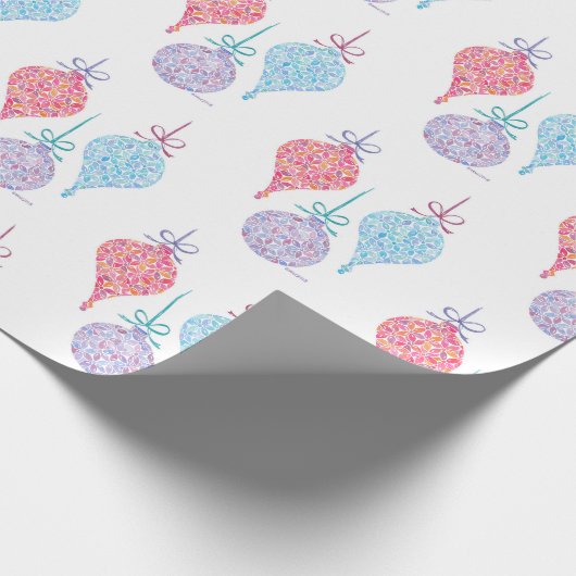 Hangend Ornament inpakpapier van Sue Weidlich (Hoek)