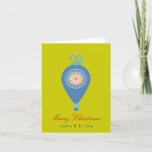 Hangend ornament ~  kaart