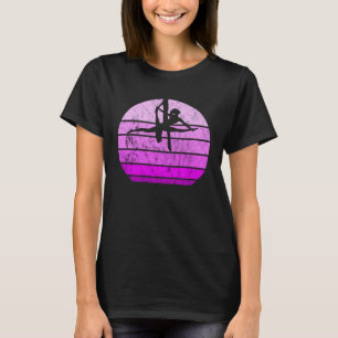 Hangende Aerialist Yoga Air Acrobat Trapeze Vinta T-shirt