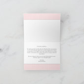 Hangende Afbeeldingen Bedankt Card (Binnen)