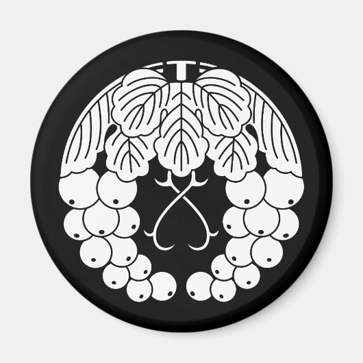 Hangende druiven magneet (Voorkant)