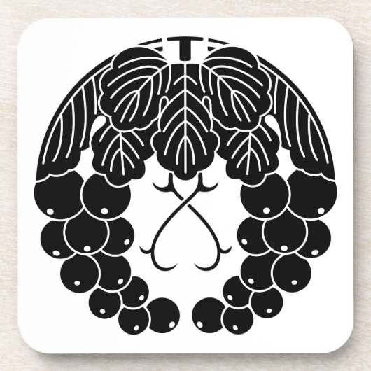 Hangende druiven onderzetter (Voorkant)