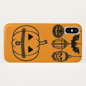hangende geesten Case-Mate iPhone case (Achterkant (horizontaal))