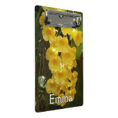 Hangende Gele Orchideeën Tropische Bloemen Mini Klembord (Schuin)
