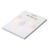 Hangende gloeilampen  Leraar Notitieblok (Linkerzijde)