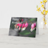 Hangende Harten Kaart (Gele Bloem)