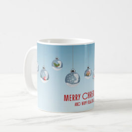 Hangende kerstballen Kerstmis Mok