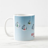 Hangende kerstballen Kerstmis Mok (Links)