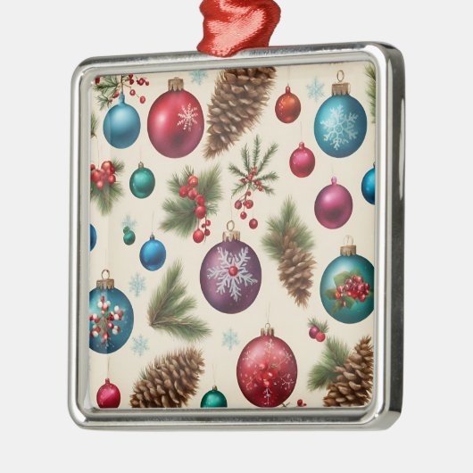  hangende kerstversieringen metalen ornament (Links)