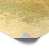 Hangende Kruidenbundels Watercolour Poster (Hoek)
