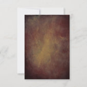 Hangende lantaarns Romantische herfst bruiloft RSV RSVP Kaartje (Achterkant)