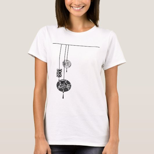Hangende lantaarns t-shirt (Voorkant)