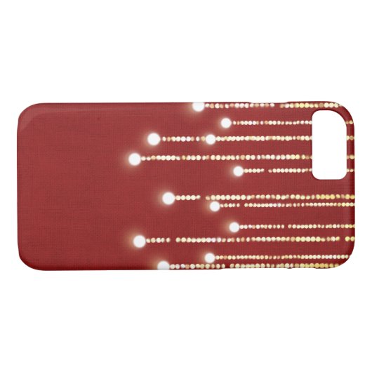 hangende lichten die rood oplichten Case-Mate iPhone case (Achterkant (Horizontaal))
