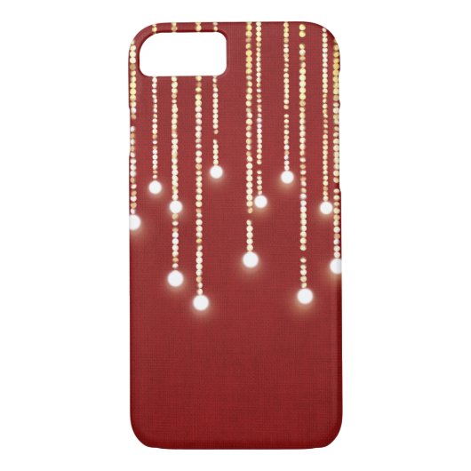 hangende lichten die rood oplichten Case-Mate iPhone case (Achterkant)