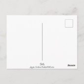 HANGENDE LUIFEL | Schilderbare Briefkaarten© Briefkaart (Achterkant)