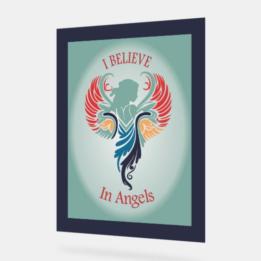 Hangende muur kunst Acryl teken Acryl Bord (Hoek)