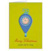 Hangende Ornament ~ Kaart (Voorkant)