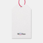 Hangende Ornamenten Cadeau Label van Sue Weidlich Cadeaulabel (Achterkant)
