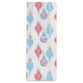 Hangende Ornamenten wijnzak van Sue Weidlich Wijn Cadeautas (Voorkant)