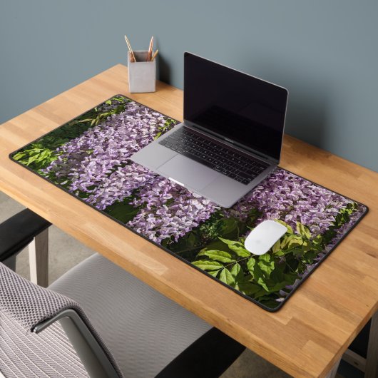 Hangende Paarse Wisteria Floral Bureaumat (Kantoor 2)
