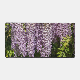 Hangende Paarse Wisteria Floral Bureaumat