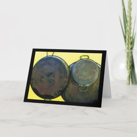 Hangende Paella-schotels Kaart (Voorkant)