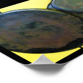 Hangende Paella-schotels Poster (Hoek)