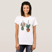 Hangende plantenbakken t-shirt (Voorkant volledig)