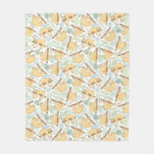 Hangende sleuven fleece deken (Voorkant)